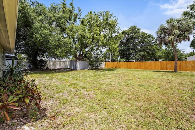 3102 16th Ave W, Bradenton, FL 34205 - view of yard with a shed and an outbuilding