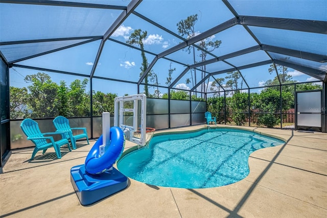2759 Starview Ave, North Port, FL 34288 - view of pool with a patio