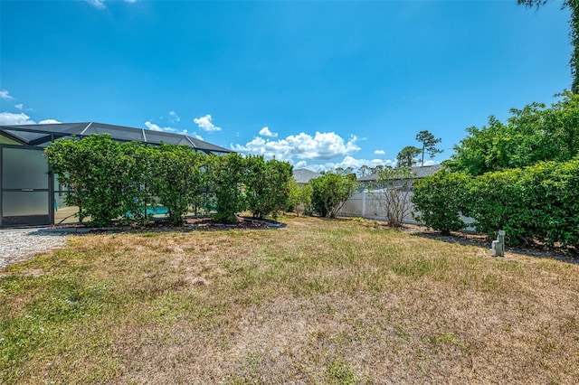 2759 Starview Ave, North Port, FL 34288 - view of yard with a lanai
