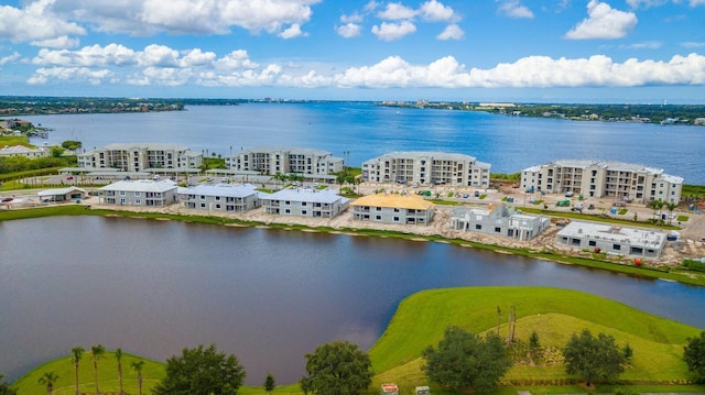 910 Tidewater Shores Loop Unit 103, Bradenton, FL 34208 - drone / aerial view of a nearby body of water