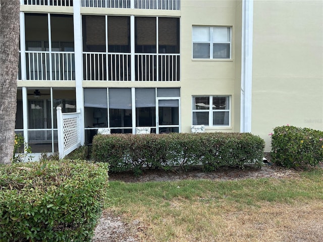 view of property