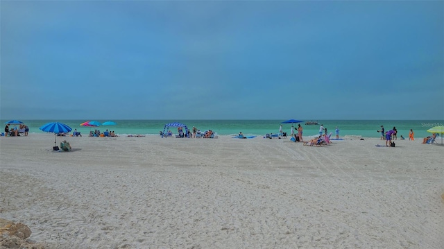 water view featuring local beach