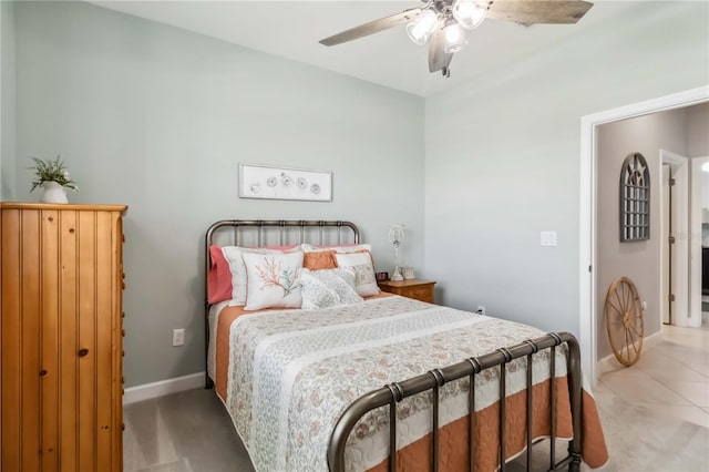 5165 Coral Reef Way, Bradenton, FL 34211 - bedroom featuring baseboards and a ceiling fan