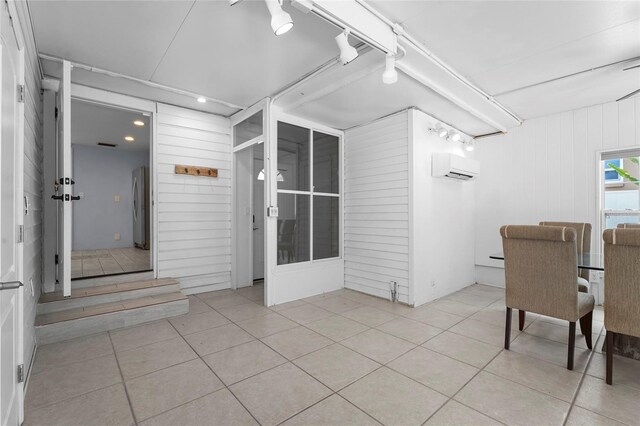 3616 Stardust Pl, Sarasota, FL 34232 - view of patio featuring a wall mounted air conditioner