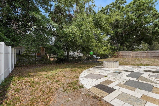 3616 Stardust Pl, Sarasota, FL 34232 - view of yard with a patio area