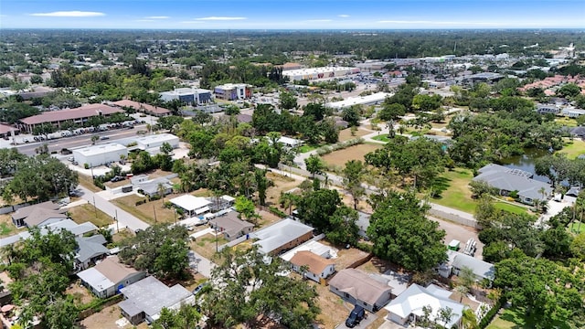 3616 Stardust Pl, Sarasota, FL 34232 - aerial overview of property's location with nearby suburban area