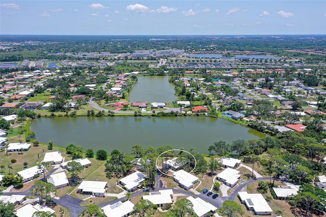 415 Courbet Dr Unit 415, Nokomis, FL 34275 - aerial overview of property's location with a nearby body of water and nearby suburban area
