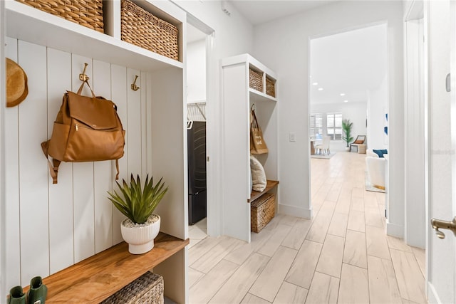 view of mudroom