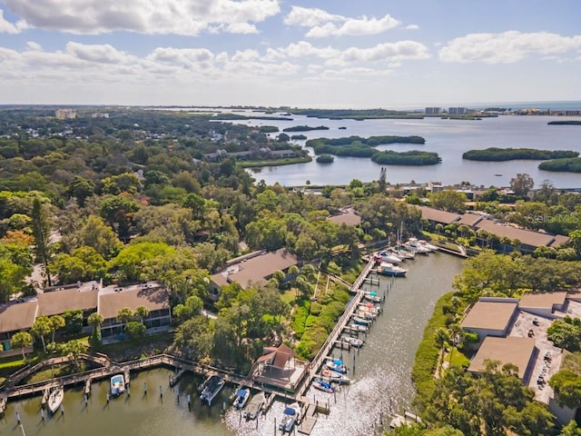 1629 Pelican Cove Rd Unit 138A, Sarasota, FL 34231 - aerial view of a nearby body of water