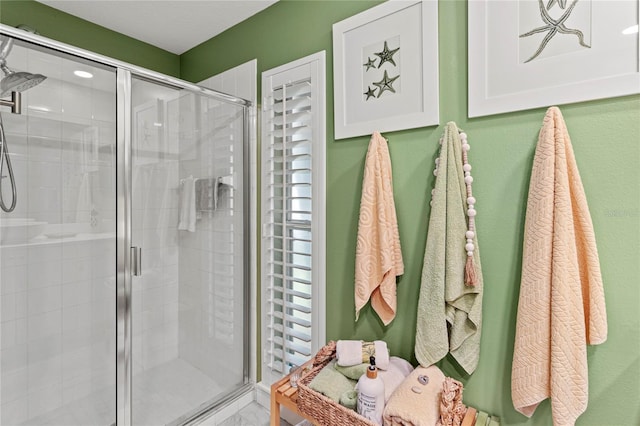 6402 23rd Avenue Dr W, Bradenton, FL 34209 - full bathroom with a shower stall