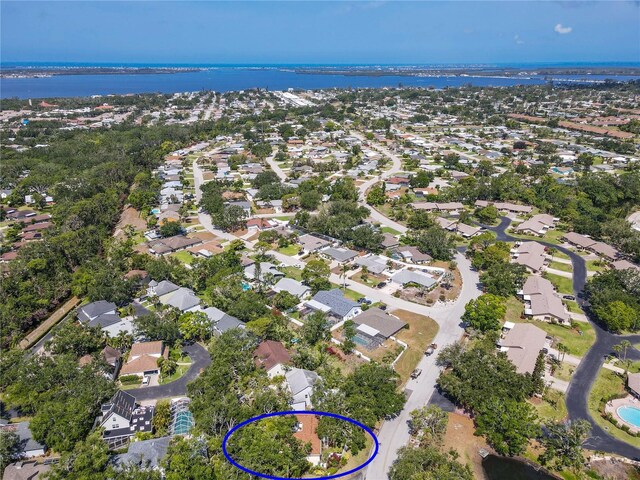 6402 23rd Avenue Dr W, Bradenton, FL 34209 - aerial perspective of suburban area featuring a nearby body of water