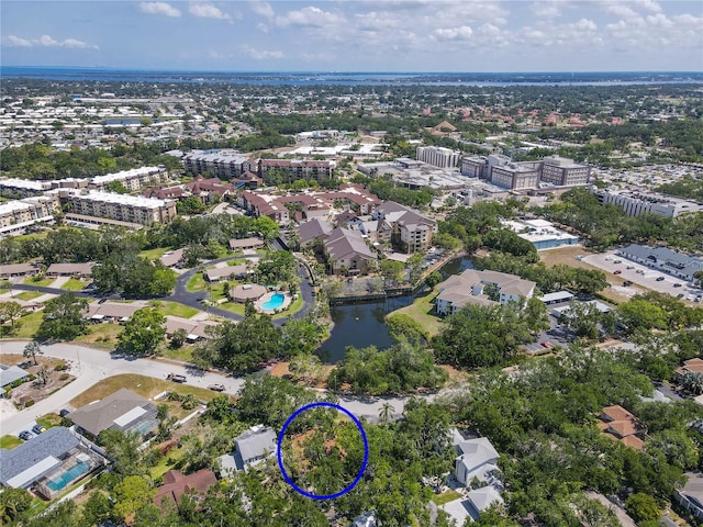 6402 23rd Avenue Dr W, Bradenton, FL 34209 - bird's eye view of a nearby body of water