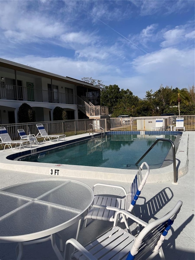4035 S School Ave Unit D3, Sarasota, FL 34231 - community pool featuring a patio area