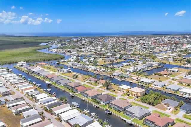 4312 Vasco St, Punta Gorda, FL 33950 - aerial view of residential area featuring a large body of water