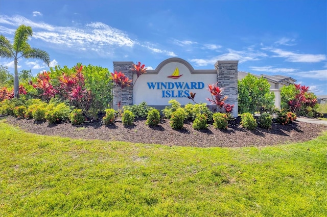 4312 Vasco St, Punta Gorda, FL 33950 - community / neighborhood sign featuring a lawn