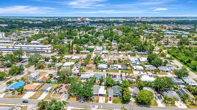 aerial view of property and surrounding area