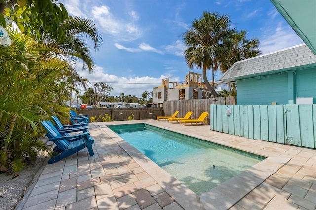 205 71st St Unit B, Holmes Beach, FL 34217 - view of pool with a fenced backyard and a patio area