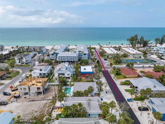 205 71st St Unit B, Holmes Beach, FL 34217 - bird's eye view of a nearby body of water