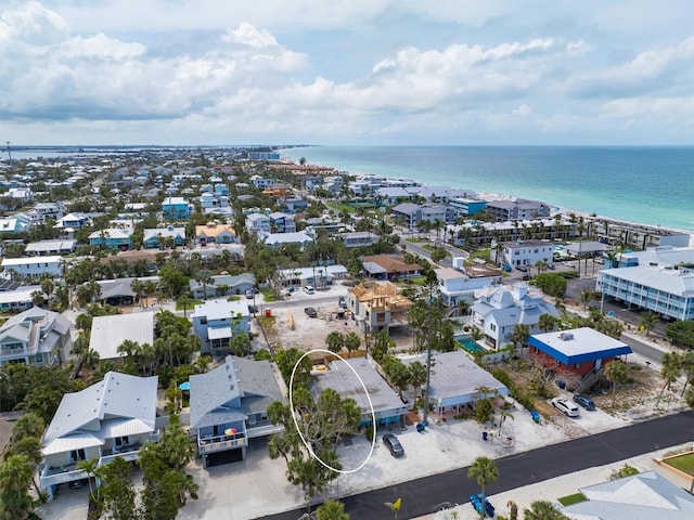 205 71st St Unit B, Holmes Beach, FL 34217 - aerial view of residential area featuring a nearby body of water