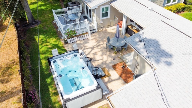 708 32nd St W, Bradenton, FL 34205 - aerial view of property and surrounding area