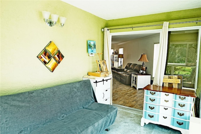 view of living area