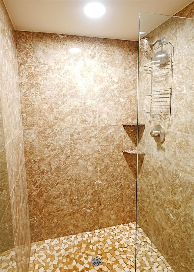 full bath with walk in shower