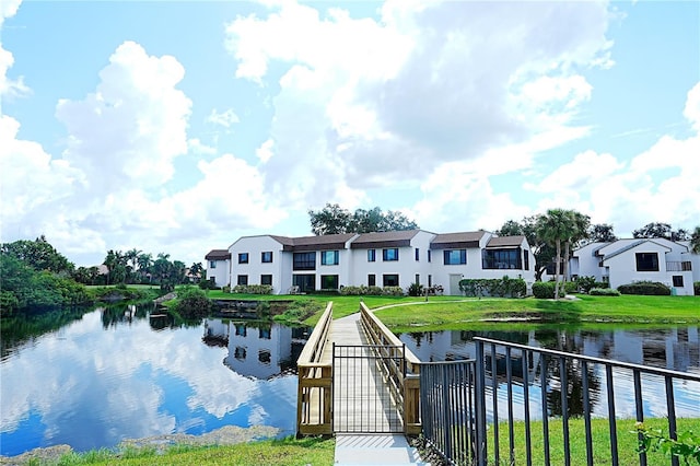 802 Capri Isles Blvd Unit 231, Venice, FL 34292 - water view with fence
