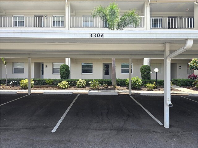 7201 29th Avenue Dr W Unit 306, Bradenton, FL 34209 - view of covered parking lot
