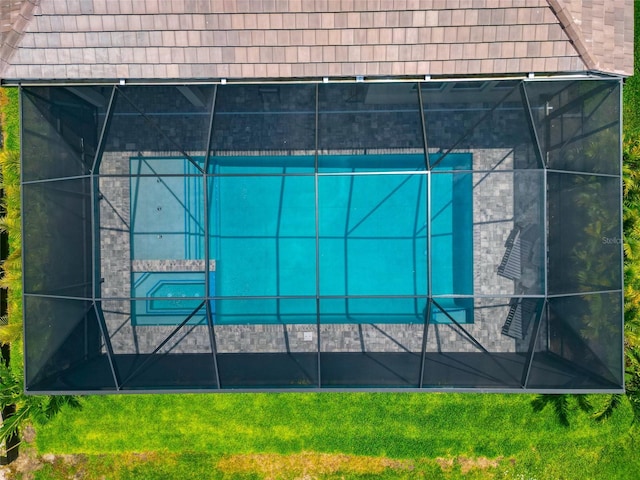 drone / aerial view