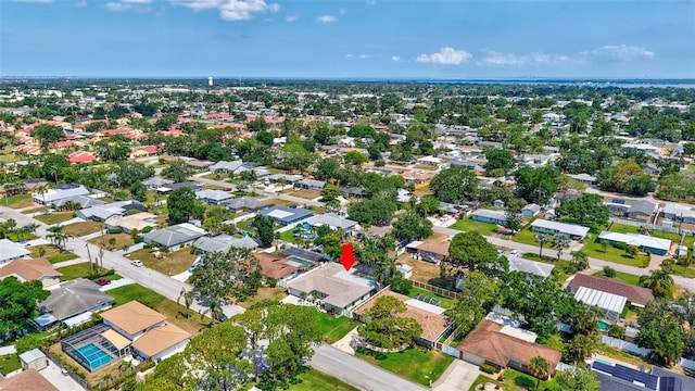 view of property location with nearby suburban area