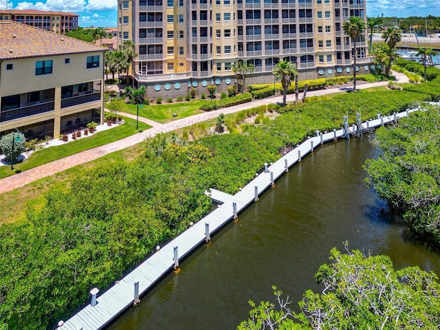 5561 Cannes Cir Unit 5101, Sarasota, FL 34231 - view of property's community featuring a water view