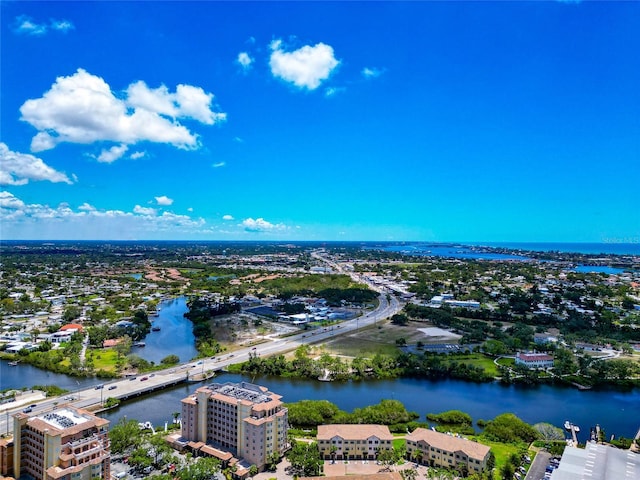 5561 Cannes Cir Unit 5101, Sarasota, FL 34231 - drone / aerial view of a nearby body of water