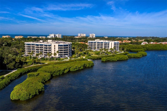 2120 Harbourside Dr Unit 617, Longboat Key, FL 34228 - drone / aerial view of a large body of water