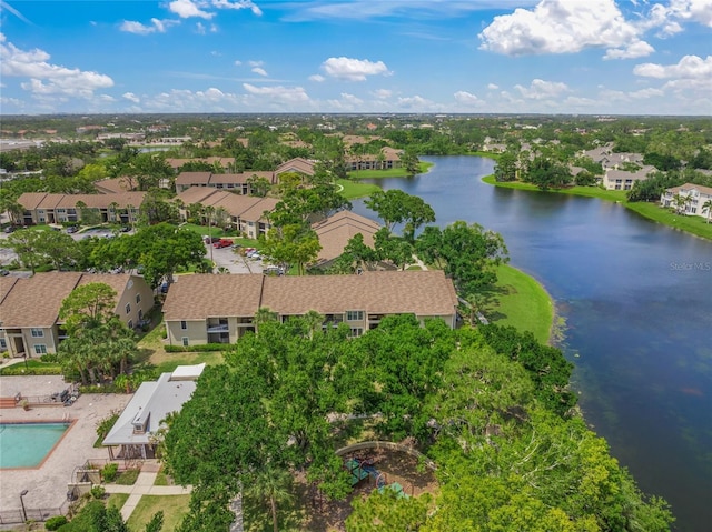 4037 Crockers Lake Blvd Unit 17, Sarasota, FL 34238 - aerial perspective of suburban area with a large body of water
