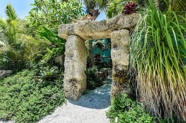 102 48th St, Holmes Beach, FL 34217 - view of yard