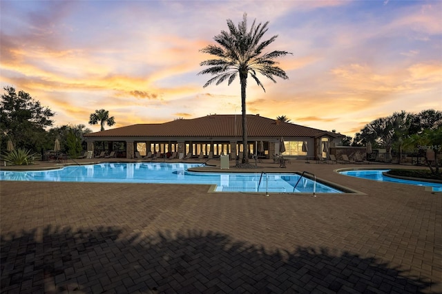 community pool featuring a patio
