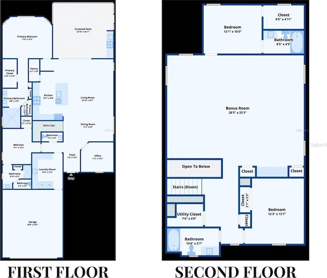 12822 Del Corso Loop, Bradenton, FL 34211 - home floor plan