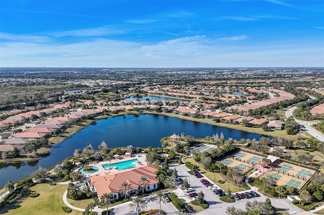 12822 Del Corso Loop, Bradenton, FL 34211 - view of property location featuring nearby suburban area, a large body of water, and a pool area