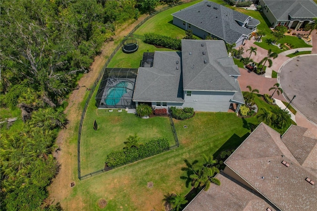 5805 49th Ct E, Ellenton, FL 34222 - bird's eye view of a pool area