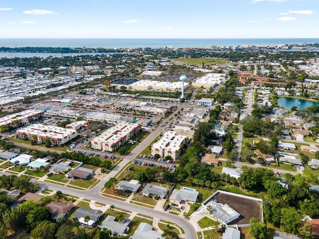 6442 Colonial Dr, Sarasota, FL 34231 - aerial view of property and surrounding area featuring a nearby body of water
