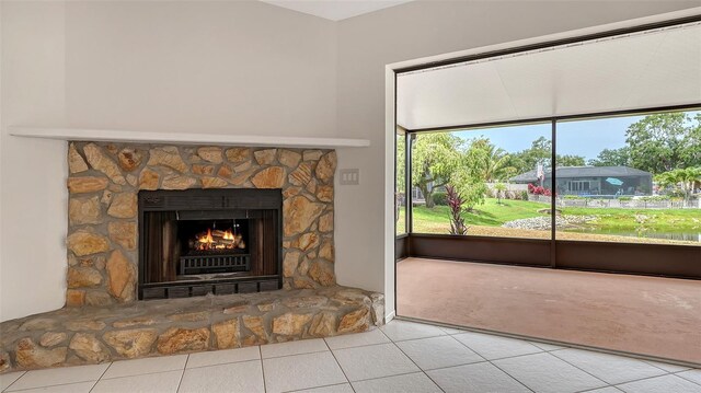 5004 32nd St E, Bradenton, FL 34203 - detailed view of carpet and a fireplace