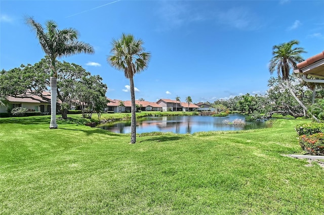 6096 Wilshire Blvd Unit 9, Sarasota, FL 34238 - water view with nearby suburban area