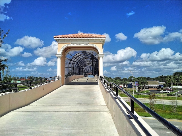 view of gate