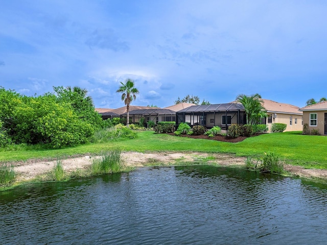 water view with nearby suburban area