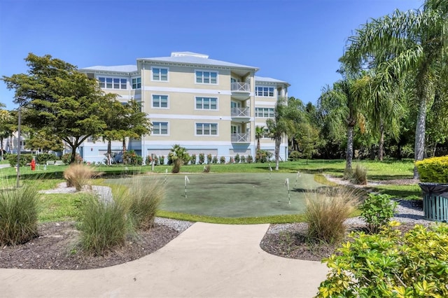 3430 77th St W Unit 103, Bradenton, FL 34209 - view of property's community with an area to practice putting