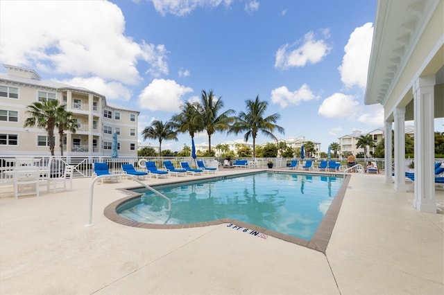3430 77th St W Unit 103, Bradenton, FL 34209 - community pool featuring a patio area and fence