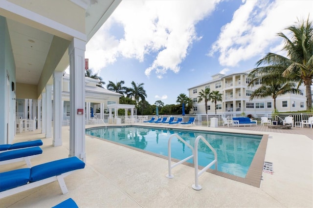 3430 77th St W Unit 103, Bradenton, FL 34209 - community pool featuring fence and a patio