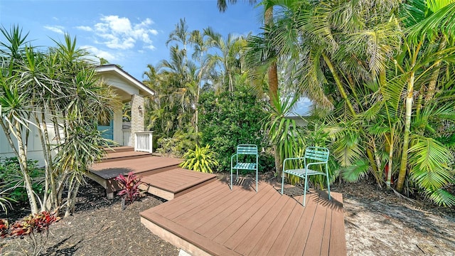 view of deck