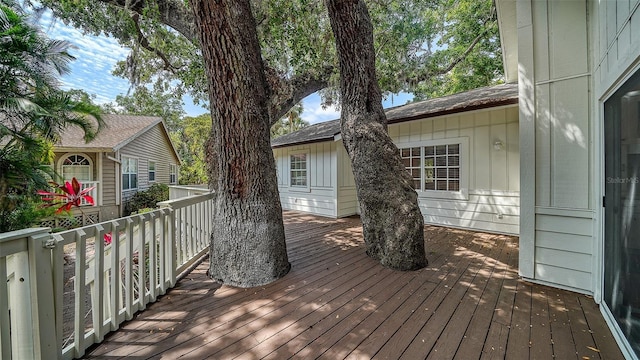 view of deck
