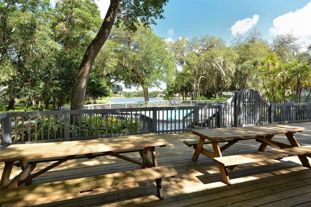 view of deck